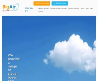 Bacb.com.au(BigAir Community Broadband) Screenshot