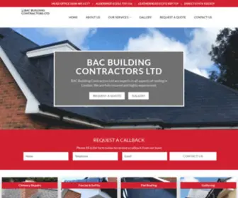 Bacbuildingcontractors.co.uk(BAC Building Contractors Ltd) Screenshot