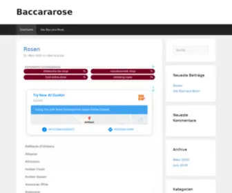 Baccararose.de(Massageöl) Screenshot