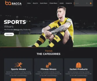 Baccasports.com(Bacca Sports) Screenshot