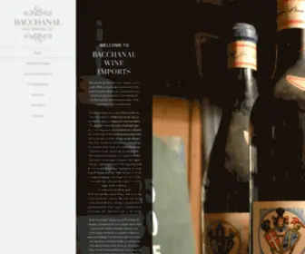 Bacchanalwines.com(Bacchanal Wines) Screenshot