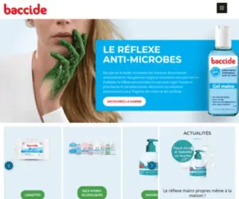 Baccide.fr(Leader des marques d'hygiène) Screenshot