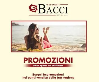 Bacciprofumerie.it(BACCI PROFUMERIE) Screenshot