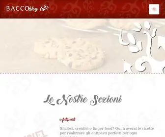 Baccoblog.com(Cari Bacco Amici) Screenshot