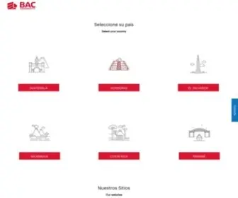 Baccredomatic.com(Banca Personas) Screenshot