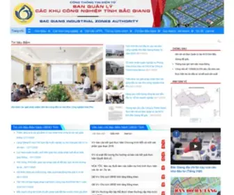 BacGiang-Iza.gov.vn(Trang Chủ) Screenshot