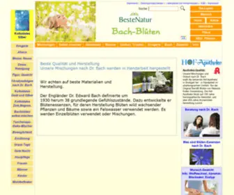Bach-Blueten-Best.de(Bach Blueten Best) Screenshot