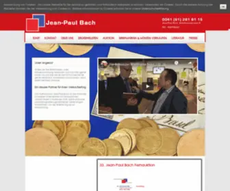 Bach-Philatelie.ch(Internationale Philatelie) Screenshot