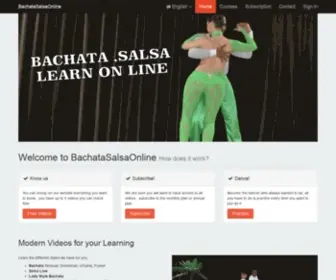 Bachatasalsaonline.com(BSKOnline) Screenshot