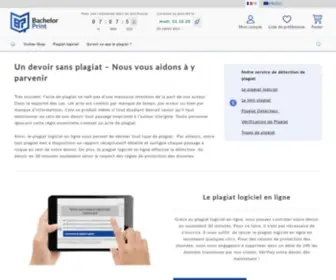 Bachelorprint.fr(Services anti) Screenshot