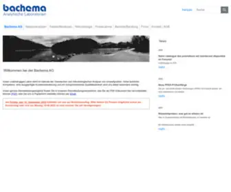 Bachema.ch(Bachema) Screenshot