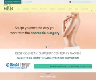 BachhavCosmeticsurgery.com(Best Plastic & Cosmetic Surgery Center in Nashik) Screenshot