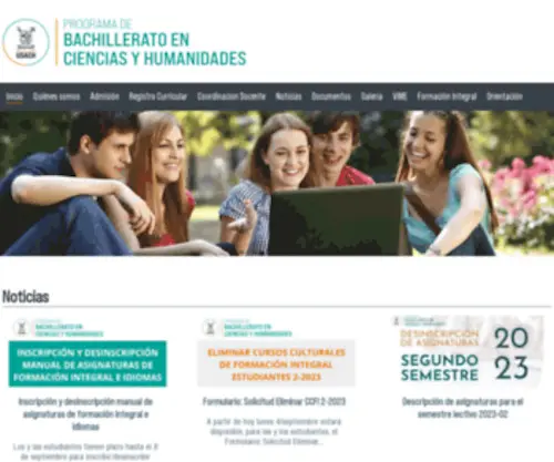 Bachillerato.cl(Programa de Bachillerato) Screenshot
