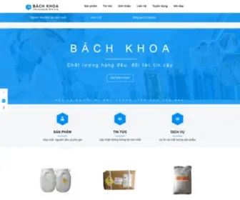 Bachkhoa.net.vn(Hóa chất bách khoa) Screenshot