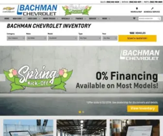 Bachmanchevrolet.com Screenshot