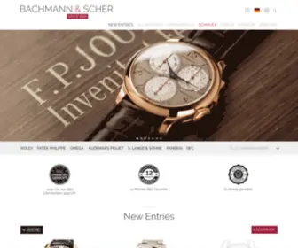 Bachmann-Scher.de(Gebrauchte Luxus) Screenshot