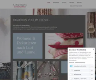 Bachmann-Textil.de(Bachmann Textil) Screenshot