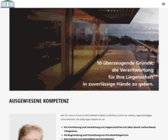 Bachmann-Verwaltungen.ch(Bachmann Verwaltungen) Screenshot
