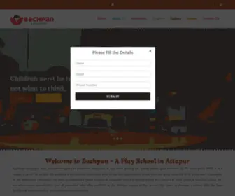 Bachpanattapur.com(Bachpan Play School in Attapur) Screenshot