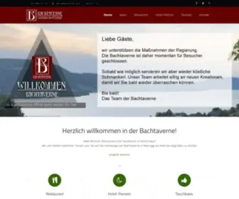 Bachtaverne.at(Das Hotel) Screenshot