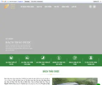 Bachthaoduoc.com.vn(Bách Thảo Dược) Screenshot