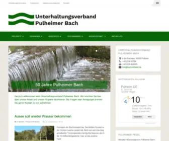 Bachverband.de(Pulheimer Bach) Screenshot