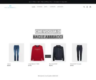 Bacieabbracci.it(Baci & Abbracci) Screenshot