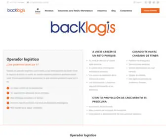 Back-Logis.com.mx(Operador Logístico) Screenshot