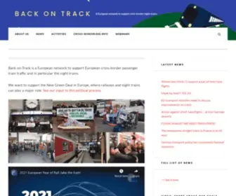 Back-ON-Track.eu(Back ON Track) Screenshot