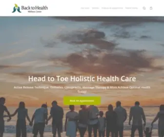 Back2Health4You.com(Ottawa Health Care) Screenshot