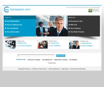 Backapack.com(Your Source for Social News and Networking) Screenshot