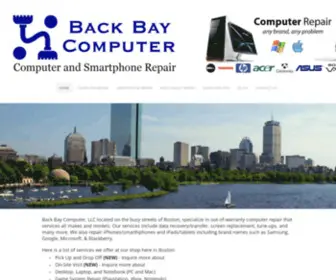 Backbaycomputer.com(Back Bay Computer) Screenshot