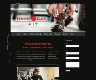 Backbayfit.com(Premier Private Classes & Personal Training in Boston) Screenshot