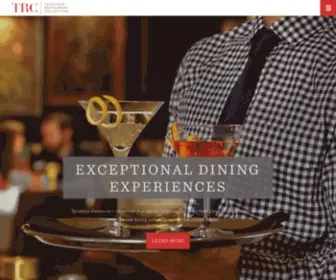 Backbayrestaurantgroup.com(Tavistock Restaurant Collection) Screenshot