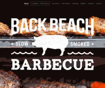 Backbeachbarbecue.com(Back Beach Barbecue) Screenshot