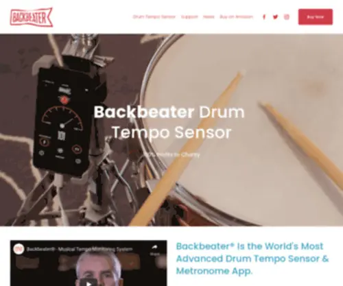 Backbeater.com(Backbeater) Screenshot
