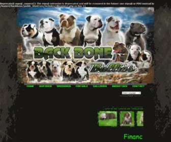 Backbonebullies.com(Backbonebullies) Screenshot