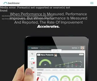 Backbonepro.com(Small Business Dashboard) Screenshot