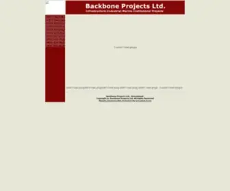 Backboneprojects.com(Backbone Projects Ltd) Screenshot