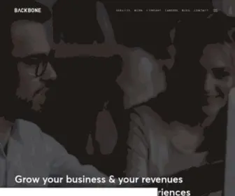 Backbonetechnology.com(Digital Marketing Agency Canada) Screenshot