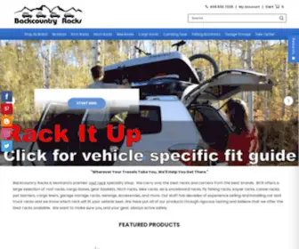 Backcountryracks.com(Backcountry Racks) Screenshot