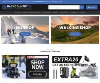 Backcountryuk.com(Ski Touring) Screenshot