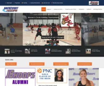 Backcourthoops.com(Backcourt Hoops) Screenshot