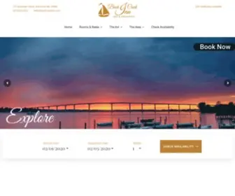 Backcreekinn.com(Solomons Premier Bed & Breakfast) Screenshot