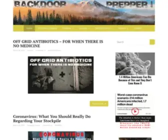 Backdoorprepper.com(Diy) Screenshot