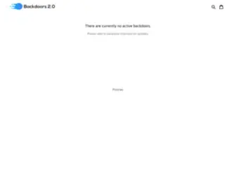 Backdoors.io(Backdoors) Screenshot