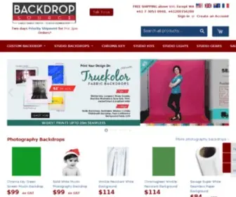 Backdropsource.com.au(Photography Backdrops Australia) Screenshot