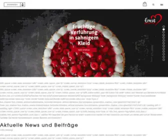 Backen-Mit-Herz.eu(Willkommen bei Ernst Backen mit Herz) Screenshot