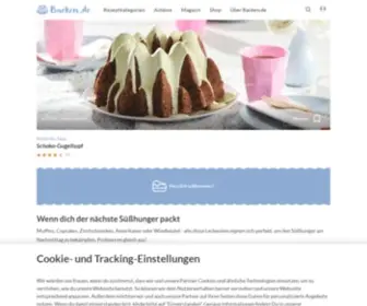Backen.de(Rezepte mit Schritt) Screenshot
