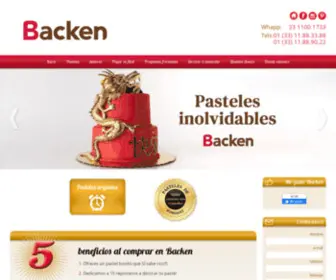 Backen.mx(Backen) Screenshot